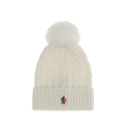 White Wool Oves Aries Beanie