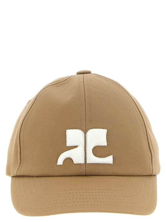 Beige Cotton Cap (Baseball Hat)