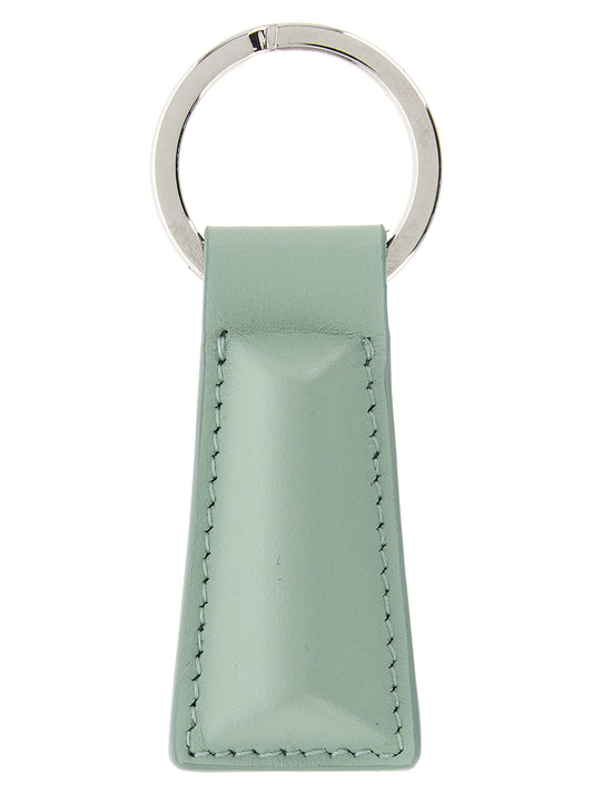 Bicolor Calfskin Keychain