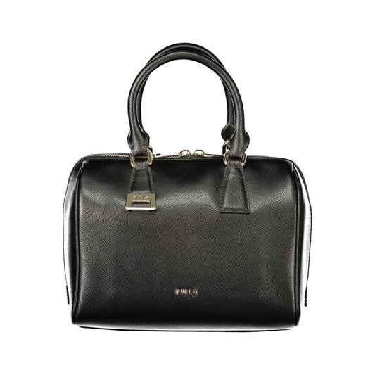 Black Leather Women Bag