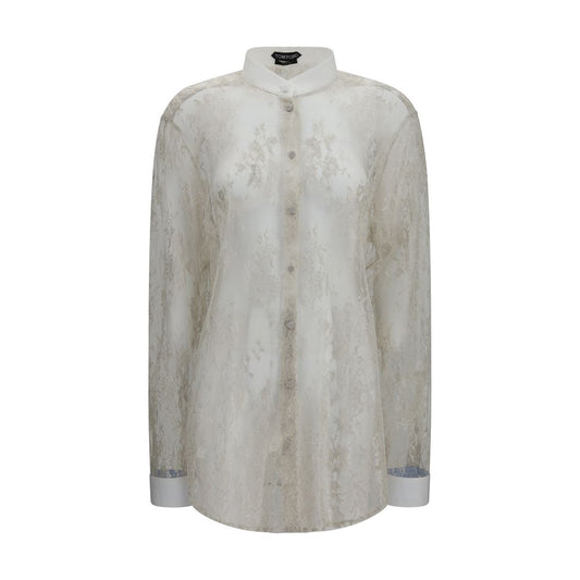 Beige Polyamide Blouse