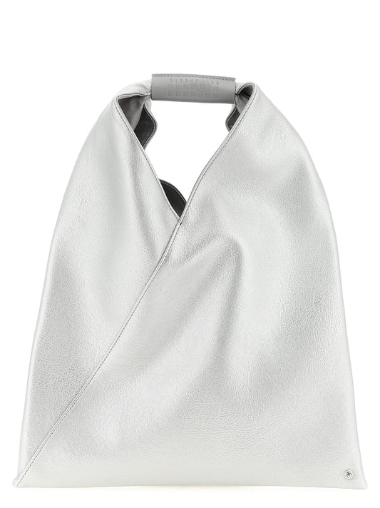 Silver Polyethylene Handbag
