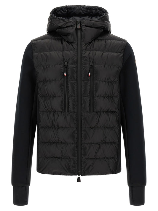 Black Polyamide Sweatshirt