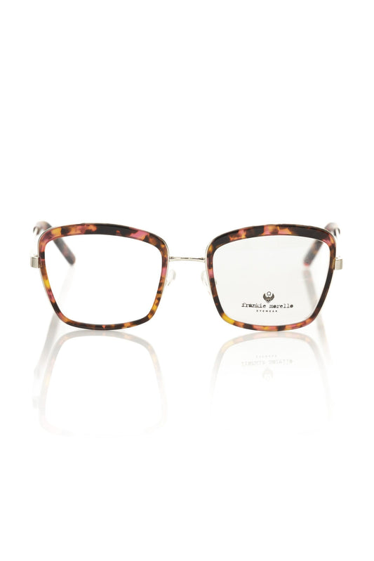 Red Metallic Women's Eyeglass Frame