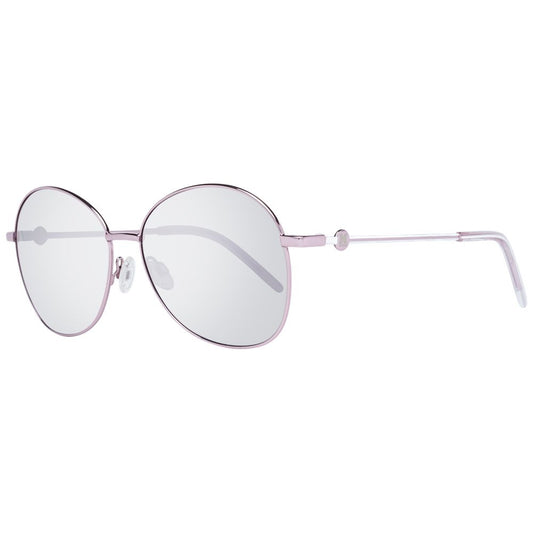 Rose Gold Metal & Plastic Sunglasses