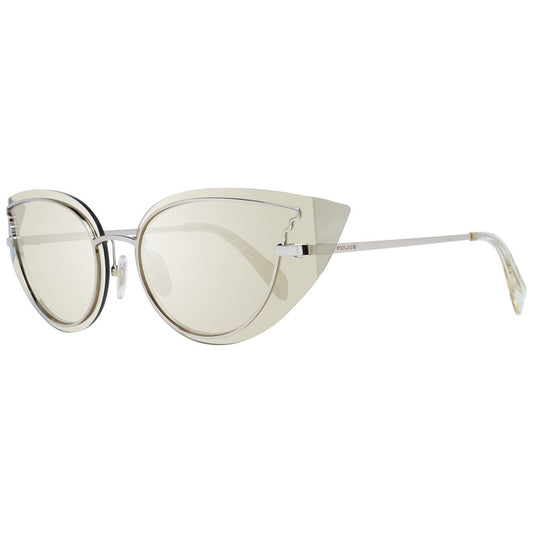 Gold Metal & Plastic Sunglasses