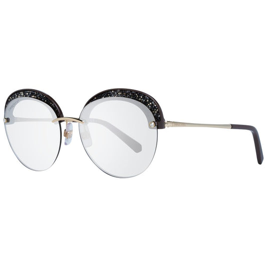 Gold Metal & Plastic Sunglasses