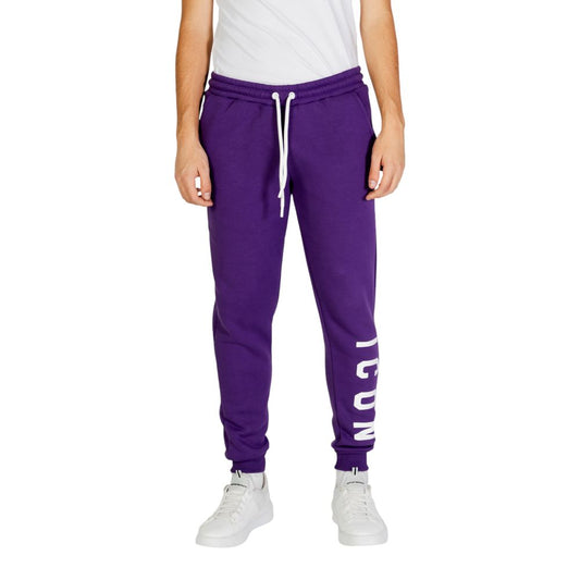 Purple Cotton Joggers (Workout Pants)