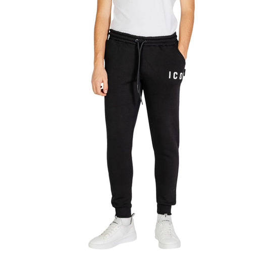 Black And White Cotton Joggers Workout Pant