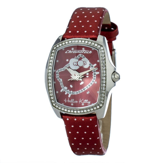 Multicolor Leather Dress Watch