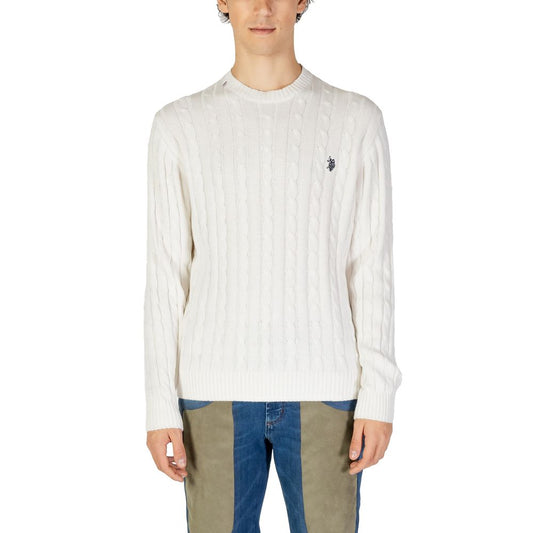 White Cotton Sweatshirt