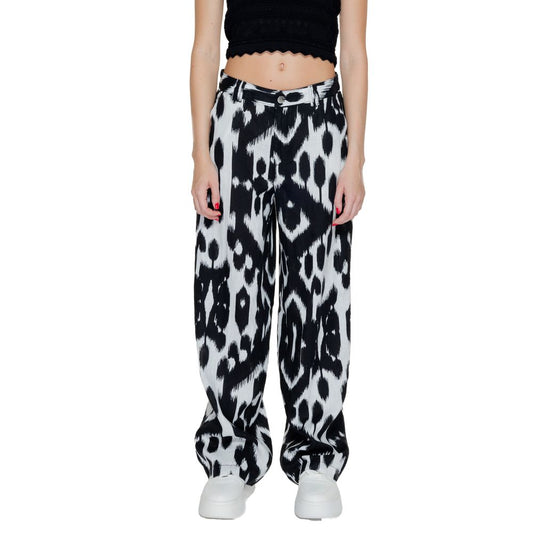 Black Linen Casual Pants