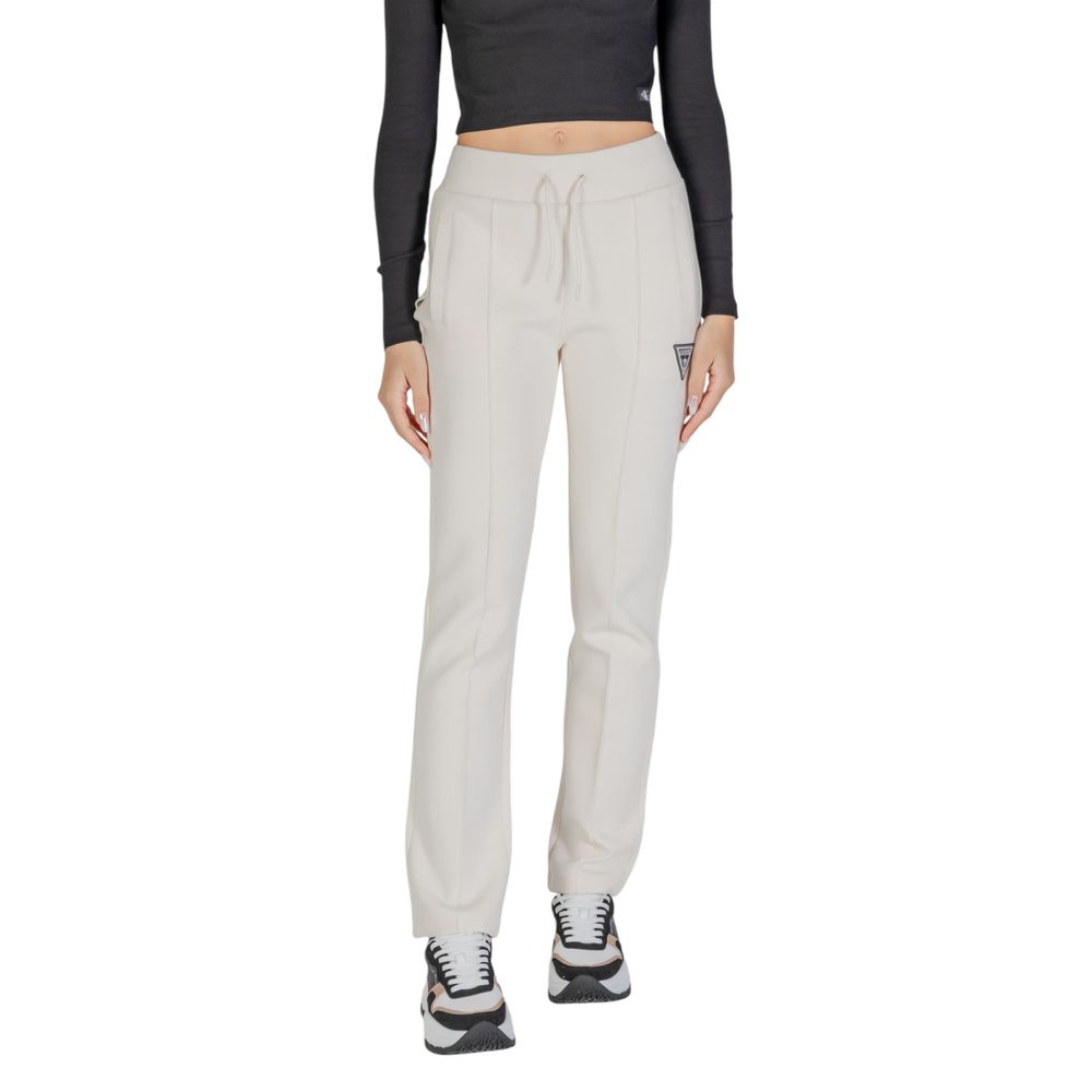 Cream Cotton Joggers (Workout Pants)
