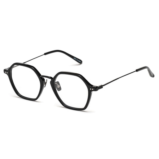 Black Stainless Steel Glasses (Frames)