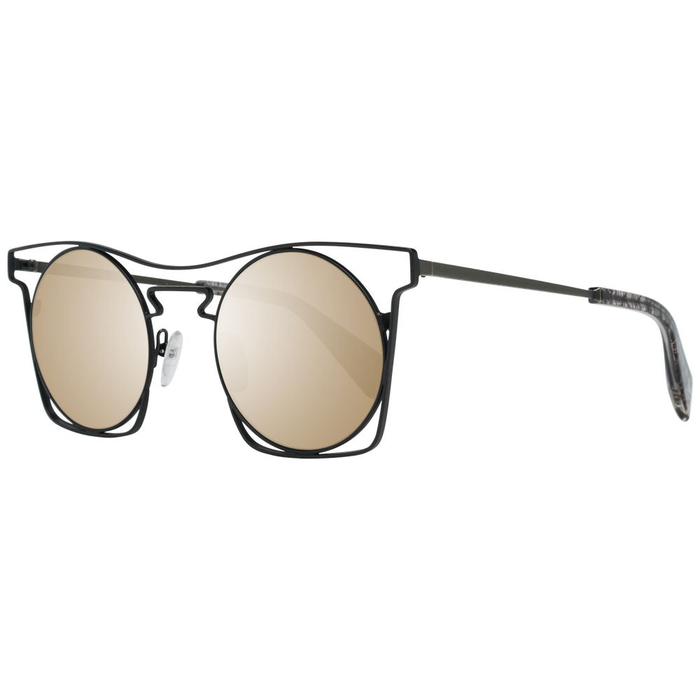 Black Metal Sunglasses