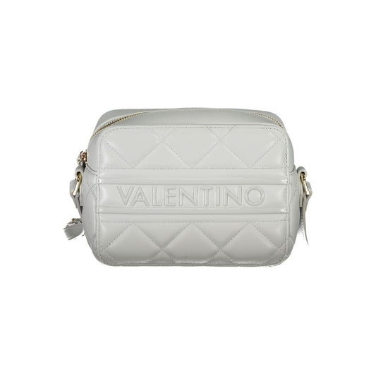 Grey Polyurethane Women Bag