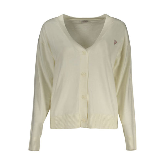 Bianco Polyester Women Cardigan