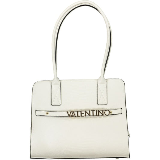 White Polyurethane Womens Bag