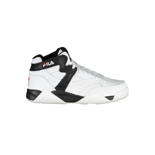 Bianco Polyurethane Men Sneaker