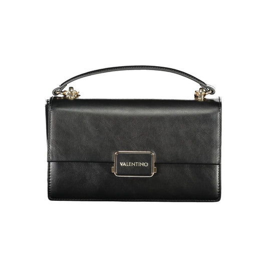Black Polyurethane Women's Bag