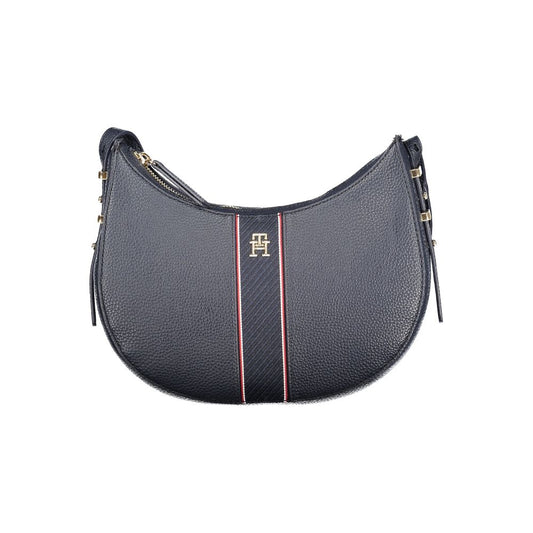 Blue Polyethylene Women Handbag