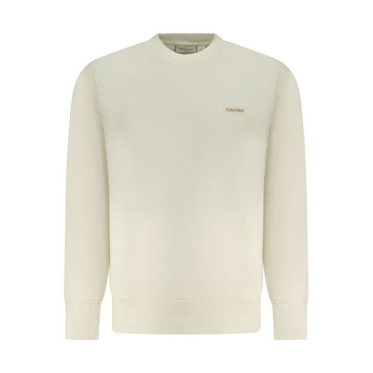 Beige Cotton Men's Sweatshirt