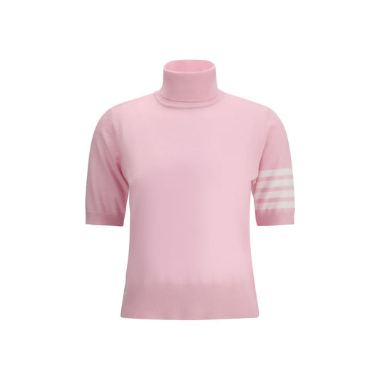 Multicolor Polyamide Turtleneck