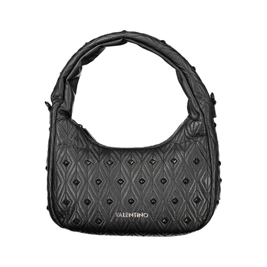 Black Polyurethane Women's Bag