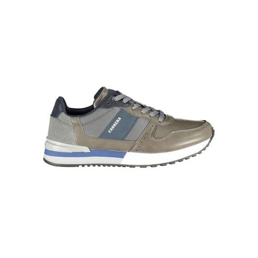 Marrone Poliestere Uomo Sneaker
