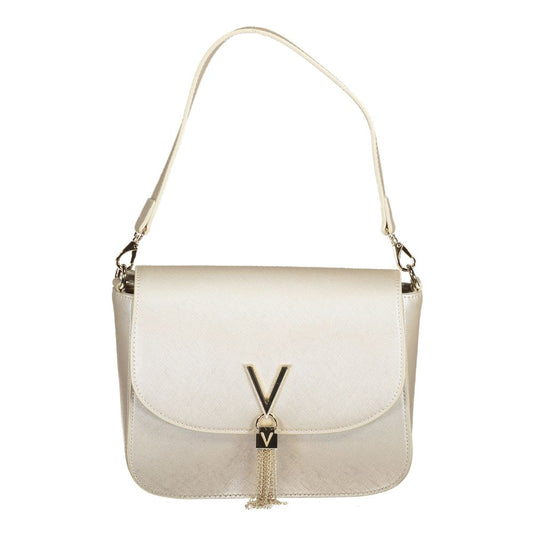 Grey Polyurethane Women's Bag
