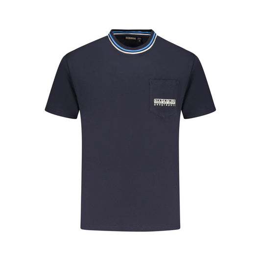 Blue Organic Cotton Men's T-Shirt
