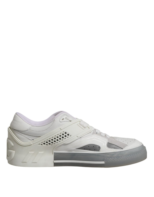 White Low Top DG Embossed Men Sneakers Shoes