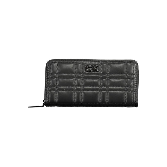 Nero Polyurethane Women Wallet