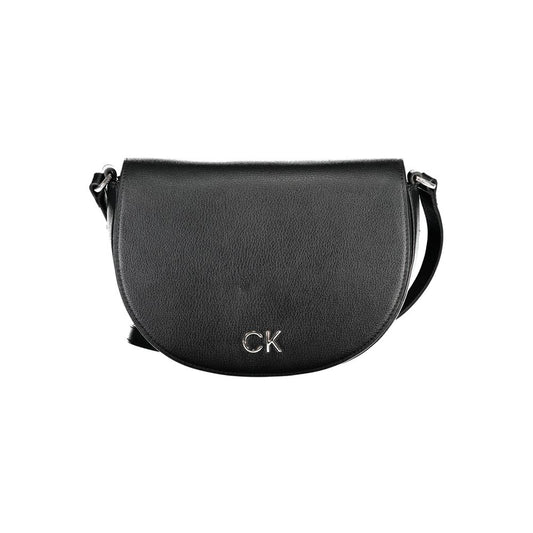 Nero Poliuretano Women Shoulder Bag