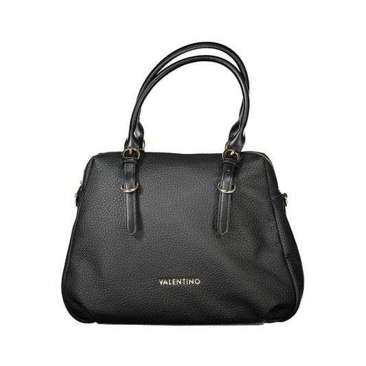 Black Polyurethane Womens Bag