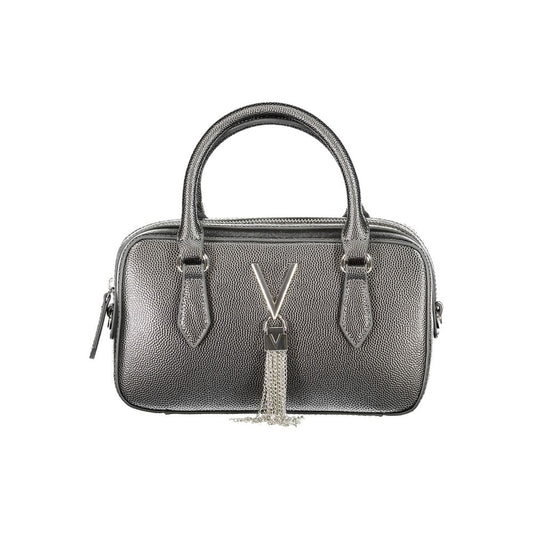 Argento Polyurethane Women Handbag