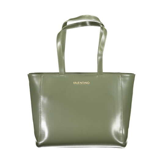 Verde Poliuretano Women Handbag