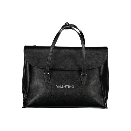 Black Polyurethane Women's Bag