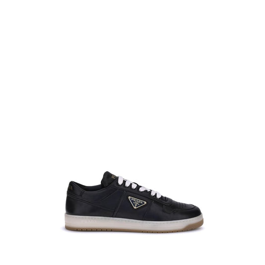 Black Calf Leather Bos Taurus Low Top Sneakers