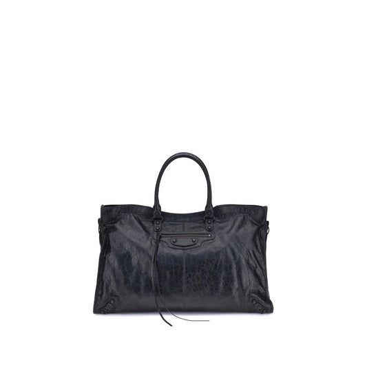 Black Calf Leather Bos Taurus Shoulder Bag