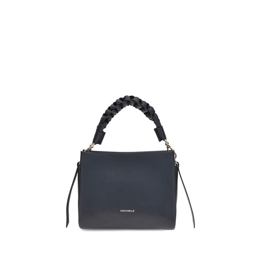 Black Calf Leather Bos Taurus Handbag