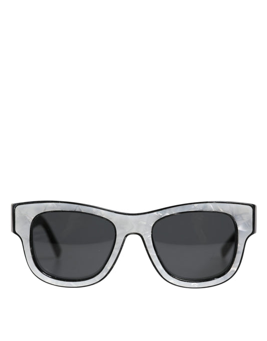 Pearl White Acetate Frame DG4379 Domenico Shade Sunglasses