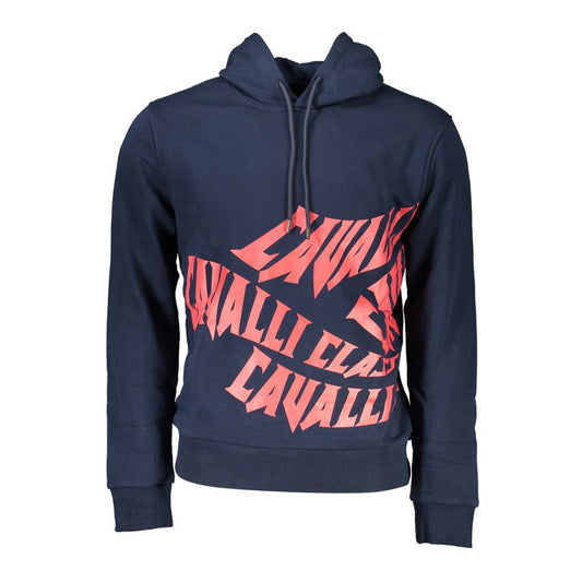 Blue Cotton Men's Sweatshirt