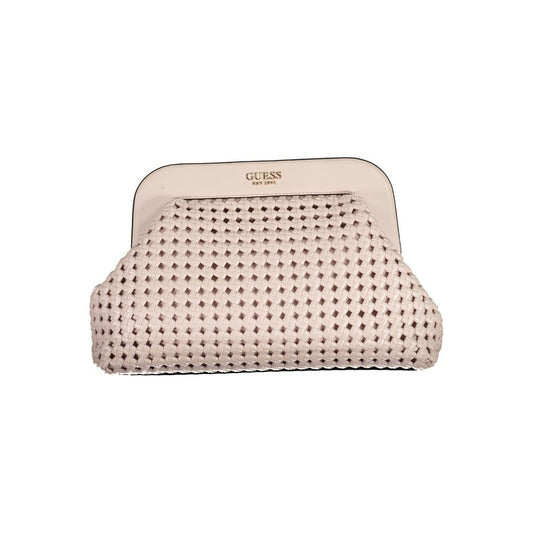 Pink Polyethylene Handbag