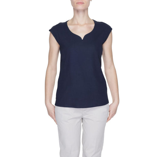 Blue Cotton T-Shirt