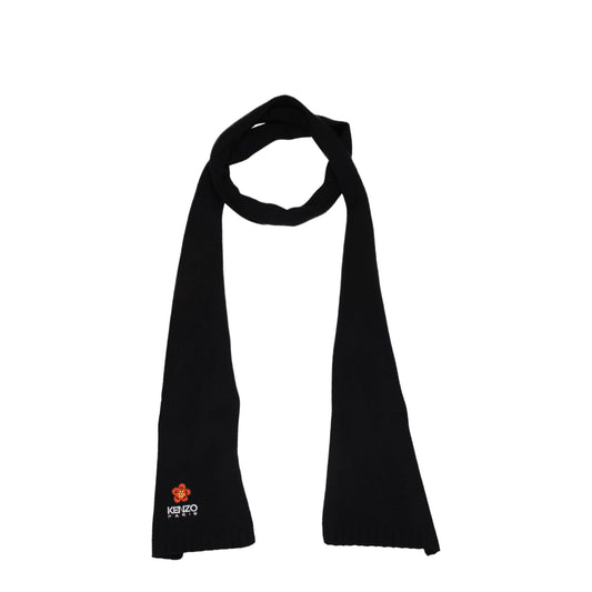 Black Wool Scarf