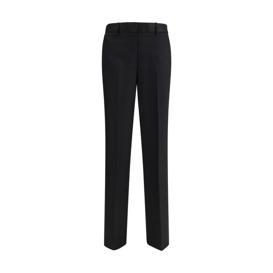 Black Wool Oves Aries Pants