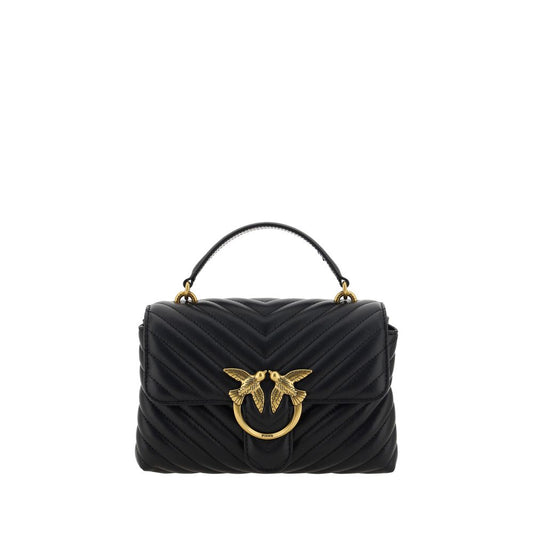Black Calf Leather Bos Taurus Handbag