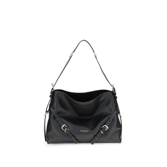 Black Calf Leather Bos Taurus Shoulder Bag