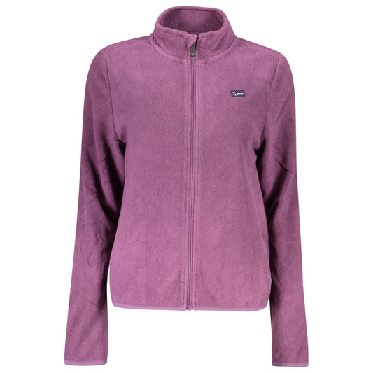 Purple Polyester Women Sweater